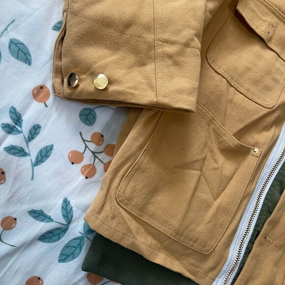 Sacai x Carhartt WIP Canvas Jacket - Beige - Picture 6 of 13